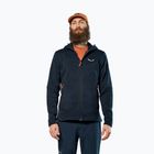 Pánska trekingová mikina Salewa Puez Rocca Polarlite Hood navy blazer