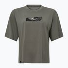 Dámske tričko Salewa Eagle Hybrid Loose faded green