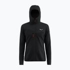 Pánska trekingová mikina Salewa Agner PL Hooded black out