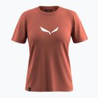 Dámske tričko Salewa Solid Dry etruscan red
