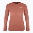 Detské termo tričko longsleeve Salewa Zebru Med Warm AMR etruscan red