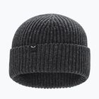 Zimná čiapka Salewa Re-Zebru Knit dark grey melange