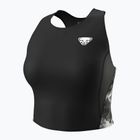 Dámske bežecké tričko DYNAFIT Trail Crop Top black