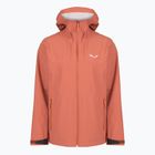 Dámska nepremokavá bunda Salewa Puez Aqua 4 PTX 2.5L etruscan red