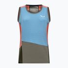 Dámsky trekingový tank top Salewa Puez Sporty Dry morning blue multi