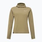 Dámska trekingová mikina Salewa Puez Sun Hoodie quicksand