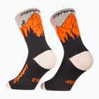 Lyžiarske ponožky DYNAFIT Traverse Crew black out ultra orange/4220