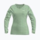 Dámske trekingové tričko longsleeve Salewa Puez Melange Dry pastel green melange