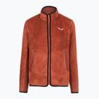 Dámska trekingová mikina Salewa Puez Warm Full Zip etruscan red