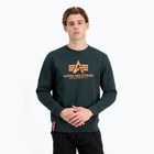 Pánska mikina Alpha Industries Basic dark petrol