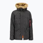 Alpha Industries pánska bunda N-3B VF sivá / čierna