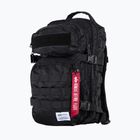 Alpha Industries Taktický batoh 12,4 l čierny