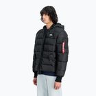 Pánska bunda Alpha Industries Hooded Puffer Faux Down black