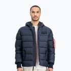 Pánska bunda Alpha Industries Hooded Puffer Faux Down rep.blue
