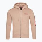 Pánska mikina Alpha Industries Back Print Zip dusty coral