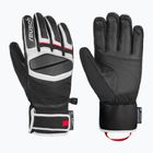 Lyžiarske rukavice Reusch Mastery black/white/fire red