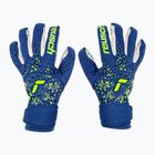 Brankárske rukavice Reusch Pure Contact Fusion Junior 4018 modré 5272900-4018