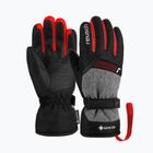 Detské lyžiarske rukavice Reusch Flash Gore-Tex black/black melange/fire red