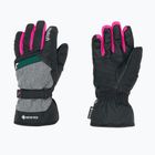 Detské lyžiarske rukavice Reusch Flash Gore-Tex black/black melange/pink glo