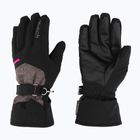 Dámske lyžiarske rukavice Reusch Helena R-Tex Xt black/black melange/pink glo