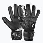 Brankárske rukavice Reusch Attrakt Gold NC Finger Support safety yellow/silver/black