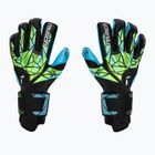 Brankárske rukavice Reusch Attrakt Aqua Evolution black/fluo lime/aqua