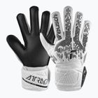 Brankárske rukavice detské Reusch Attrakt Solid Junior white/black