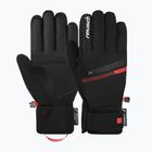 Lyžiarske rukavice Reusch Steve R-Tex XT 7809 black/fluo red