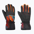 Detské lyžiarske rukavice Reusch Alan Junior black/white