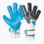 Brankárske rukavice Reusch Attrakt Aqua Evolution white/black/aqua blue