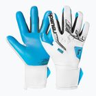 Reusch Attrakt Freegel brankárske rukavice Aqua white/black/aqua blue