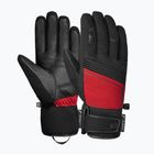 Lyžiarske rukavice Reusch Louis R-Tex XT black/tango red