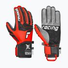 Pánske lyžiarske rukavice Reusch Ultra black/fluorescent red