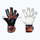 Brankárske rukavice Reusch Attrakt Advance Evolution Glueprint black/aqua blue/shocking orange
