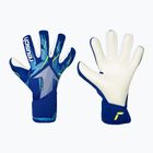 Detské brankárske rukavice Reusch Fastgrip Advance Junior sharp blue/white
