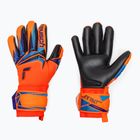 Detské brankárske rukavice Reusch Attrakt Infinity Evolution NC Junior shocking orange/blue/black