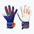 Detské brankárske rukavice Reusch Attrakt Freegel Advance Junior sharp blue/shocking orange