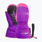 Detské lyžiarske rukavice Reusch Maxi R-Tex XT Mitten cactus flower/pink glo