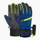 Detské lyžiarske rukavice Reusch Leo R-Tex XT black/imperial blue/safety yellow