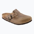 Nazúvaky BIRKENSTOCK Boston NL Regular smooth leather concrete gray