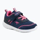 Detské topánky KangaROOS KY-Chummy EV dark navy/fandango pink