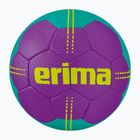 Hádzanarská lopta dziecięca ERIMA Pure Grip Junior purple/columbia veľ. 0