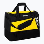 Tréningová taška ERIMA Six Wings Sports Bag With Bottom Compartment 35 l yellow/black