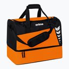 Tréningová taška ERIMA Six Wings Sports Bag With Bottom Compartment 60 l orange/black