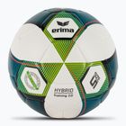 ERIMA Hybrid Training 2.0 futbalová lopta mykonos blue/lime veľkosť 5