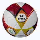 ERIMA Hybrid Training 2.0 červená/limetková futbalová lopta veľkosť 4