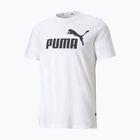 Pánske tričko PUMA Ess Logo Tee puma white