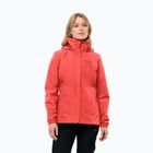 Dámska bunda do dažďa Jack Wolfskin Stormy Point 2L vibrant red