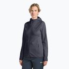Dámska mikina Jack Wolfskin Baiselberg Hooded FZ graphite