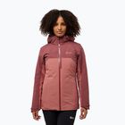 Dámska bunda 3v1 Jack Wolfskin Hunberg mineral red